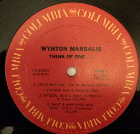 Wynton Marsalis : Think Of One (LP, Album)