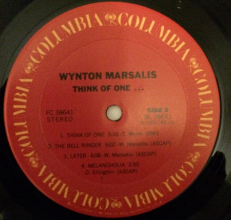 Wynton Marsalis : Think Of One (LP, Album)