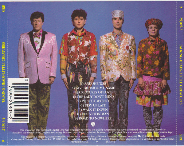 Talking Heads : Little Creatures (CD, Album)
