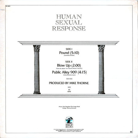 Human Sexual Response : Pound (12", EP)