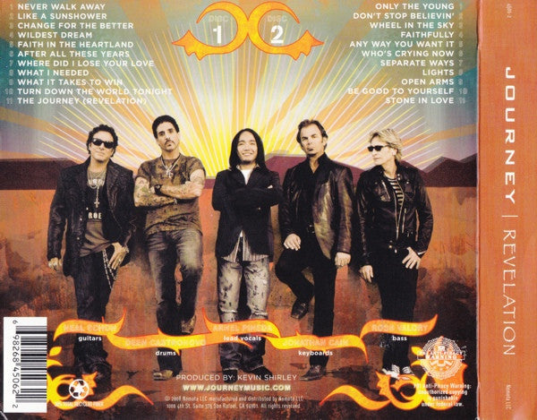 Journey : Revelation (2xCD, Album + DVD-V, NTSC + Box, Dig)