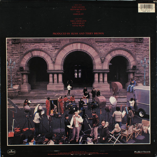 Rush : Moving Pictures (LP, Album, RE, RM, Hau)