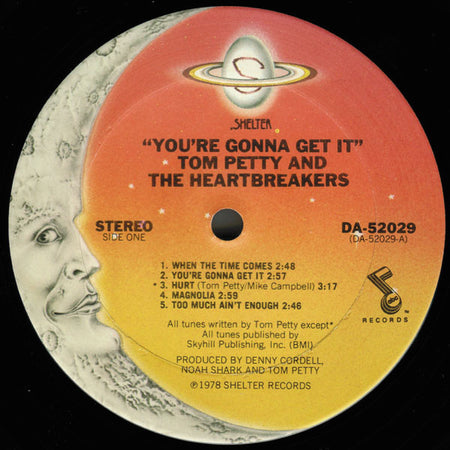 Tom Petty And The Heartbreakers : You're Gonna Get It! (LP, Album, San)
