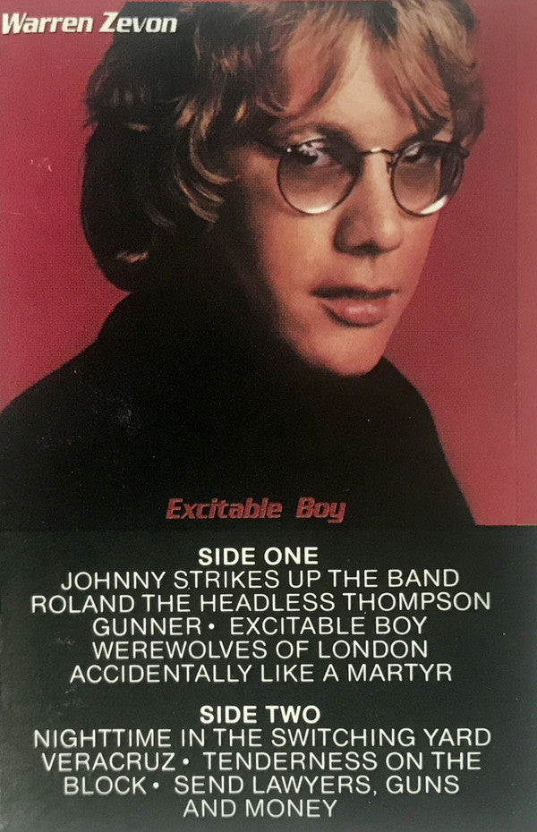 Warren Zevon : Excitable Boy (Cass, Album, RE, SR,)