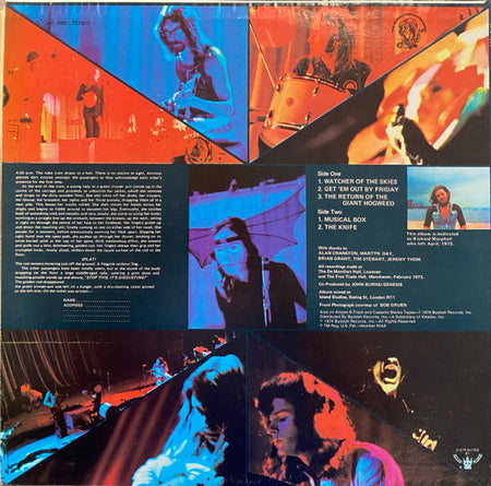 Genesis : Live (LP, Album, SON)