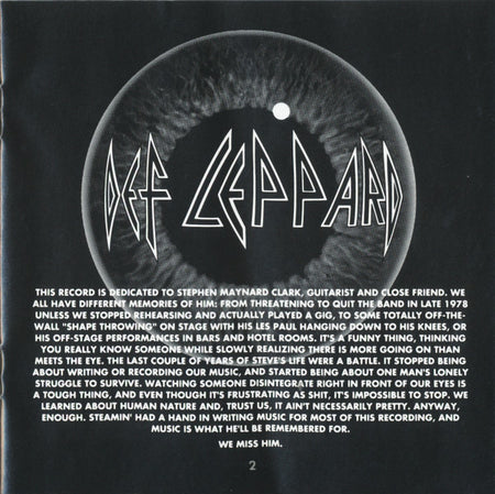 Def Leppard : Adrenalize (CD, Album)