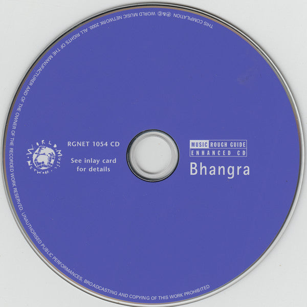 Various : The Rough Guide To Bhangra (One Way Ticket To British Asia) (CD, Comp, Enh)
