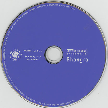 Various : The Rough Guide To Bhangra (One Way Ticket To British Asia) (CD, Comp, Enh)
