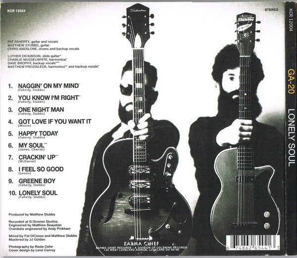 GA-20 : Lonely Soul (CD, Album)