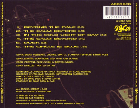 Experimental Audio Research : Beyond The Pale (CD, Album)
