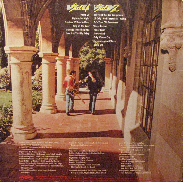 Lenny And The Squigtones : Lenny & Squiggy Present Lenny And The Squigtones (LP, Album, 49 )