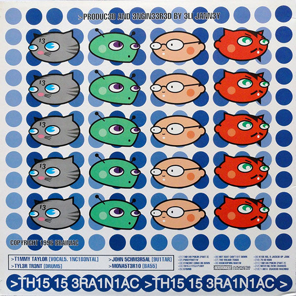 3RA1N1AC* : Hissing Prigs In Static Couture (LP, Album, RP)