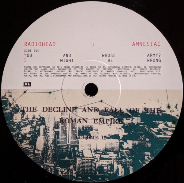 Radiohead : Amnesiac (2x12", Album, RE)