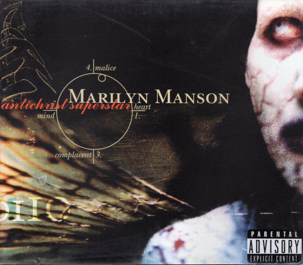 Marilyn Manson : Antichrist Superstar (CD, Album, Club, Sli)