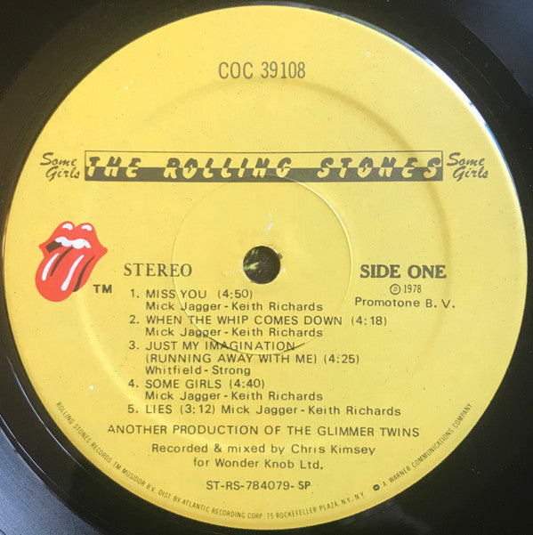 The Rolling Stones : Some Girls (LP, Album, 1st)