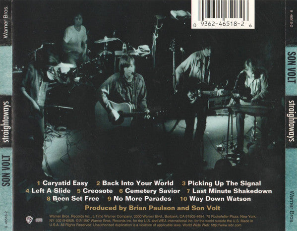 Son Volt : Straightaways (CD, Album, Jew)