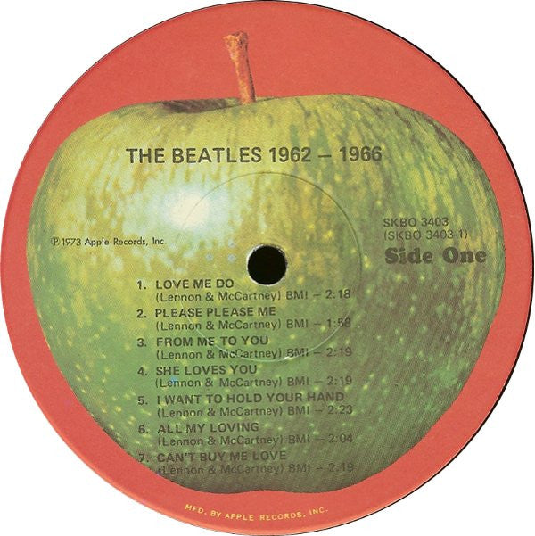 The Beatles : 1962-1966 (2xLP, Album, Comp, Jac)