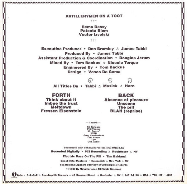 Artillerymen : If It Rotates We Can Control It (LP, Album)