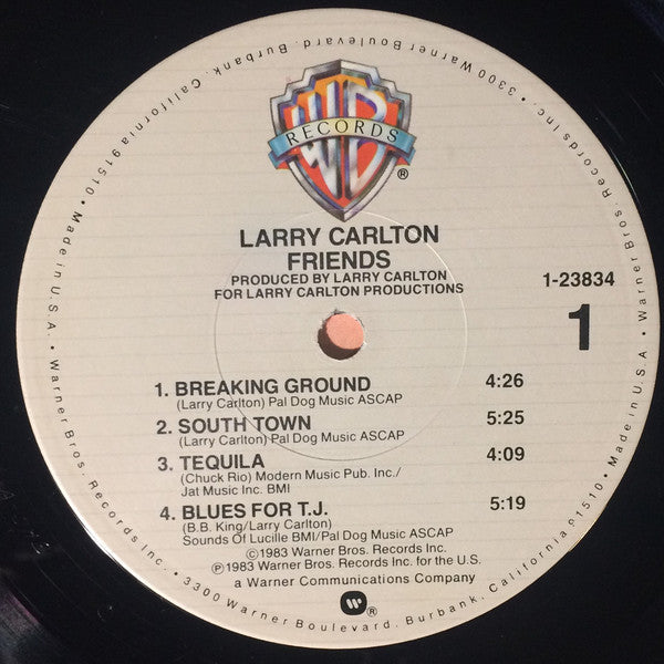 Larry Carlton : Friends (LP, Album, All)