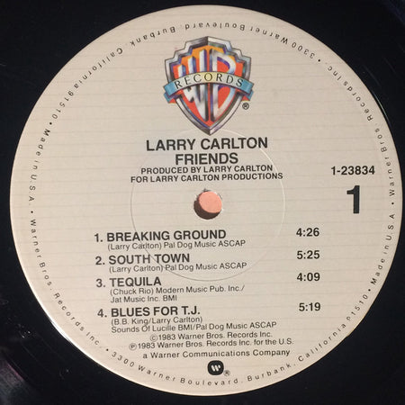 Larry Carlton : Friends (LP, Album, All)