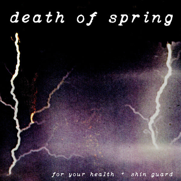 For Your Health, Shin Guard : Death of Spring (12", Whi)