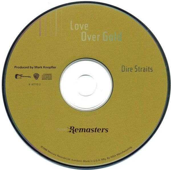 Dire Straits : Love Over Gold (CD, Album, RE, RM, SBM)
