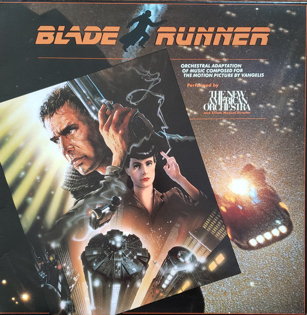 The New American Orchestra : Blade Runner (Orchestral Adaptation Of Music Composed For The Motion Picture By Vangelis) (LP, Album, All)