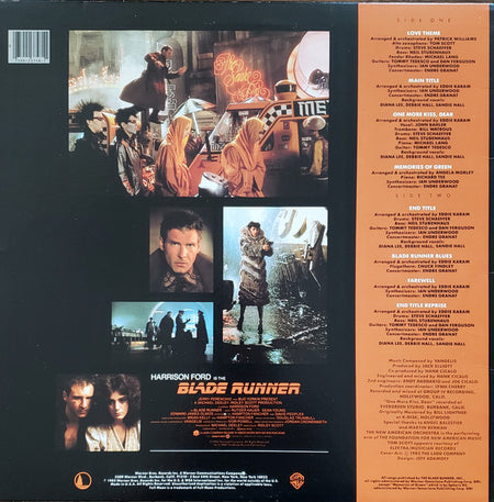 The New American Orchestra : Blade Runner (Orchestral Adaptation Of Music Composed For The Motion Picture By Vangelis) (LP, Album, All)
