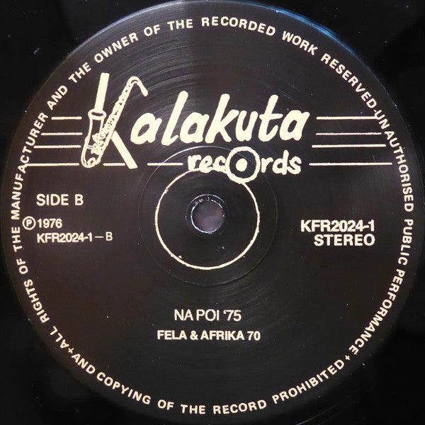 Fela Anikulapo Kuti* & Afrika 70* : Yellow Fever (LP, Album, RE)