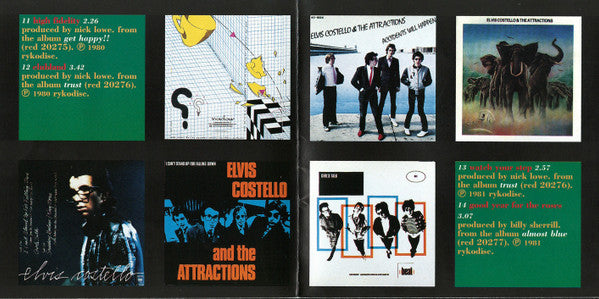 Elvis Costello & The Attractions : The Very Best Of Elvis Costello And The Attractions (CD, Comp, Club, RE, Pit)