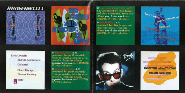 Elvis Costello & The Attractions : The Very Best Of Elvis Costello And The Attractions (CD, Comp, Club, RE, Pit)