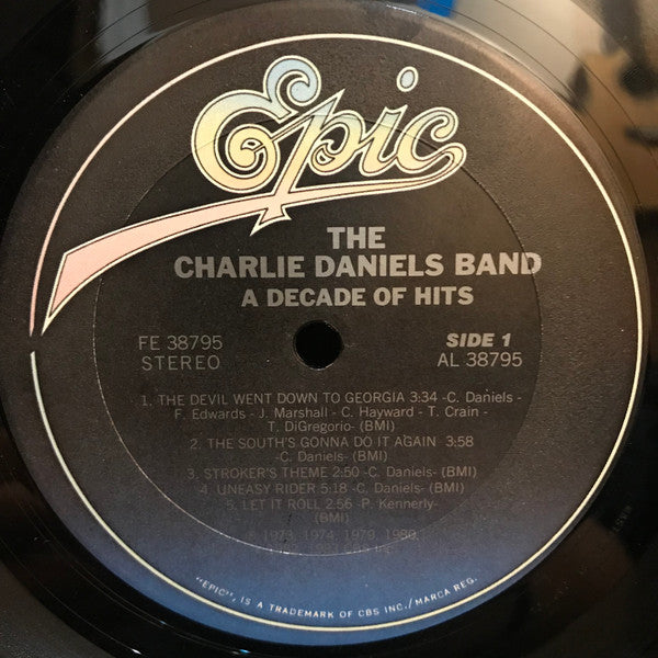 The Charlie Daniels Band : A Decade Of Hits (LP, Comp, Pit)