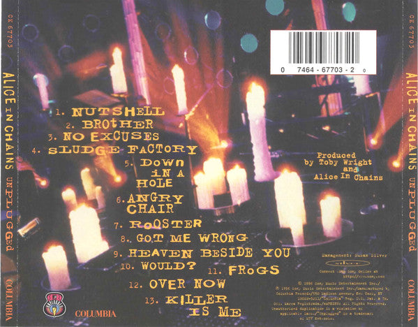 Alice In Chains : MTV Unplugged (CD, Album, Pit)