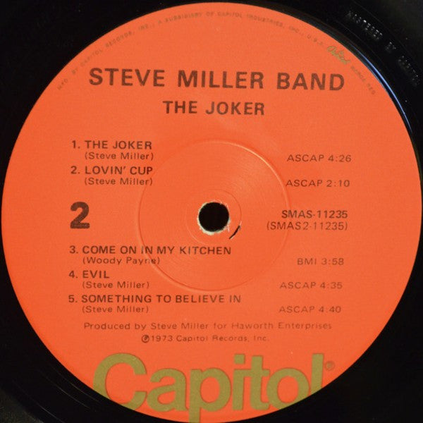 Steve Miller Band : The Joker (LP, Album, Jac)
