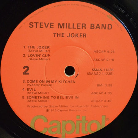 Steve Miller Band : The Joker (LP, Album, Jac)
