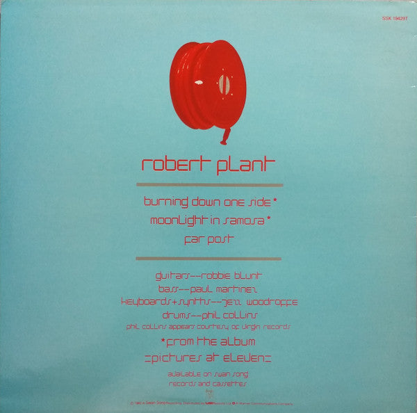 Robert Plant : Burning Down One Side (12")