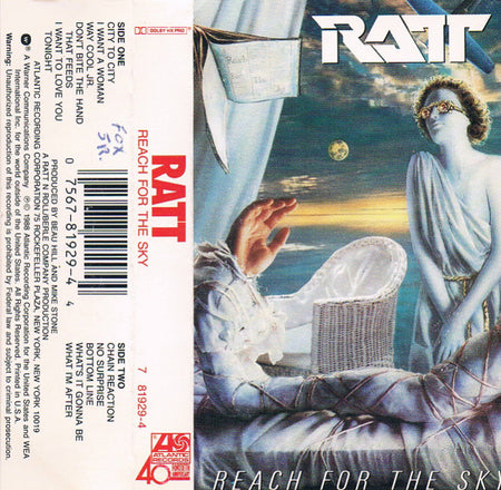 Ratt : Reach For The Sky (Cass, Album, SR)