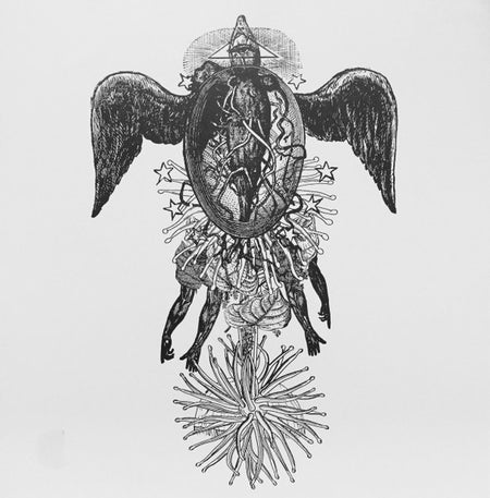 Ludo Mich & Blood Stereo : From Tapes & Throats (LP, Ltd)