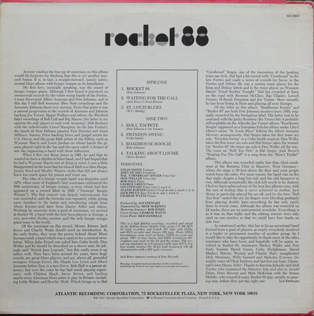 Rocket 88 : Rocket 88 (LP, Album, Spe)
