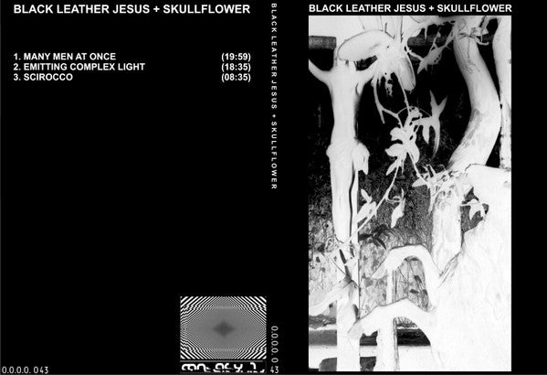 Black Leather Jesus + Skullflower : Untitled (CDr, Ltd)