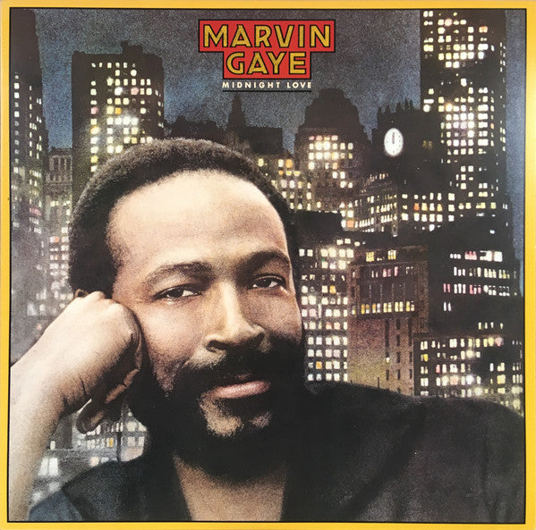 Marvin Gaye : Midnight Love (LP, Album, RE)