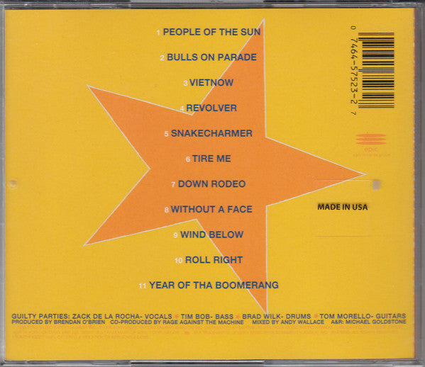 Rage Against The Machine : Evil Empire (CD, Album, RE)