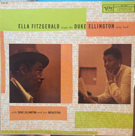 Ella Fitzgerald : Ella Fitzgerald Sings The Duke Ellington Song Book, Volume One (2xLP, Album, Mono)