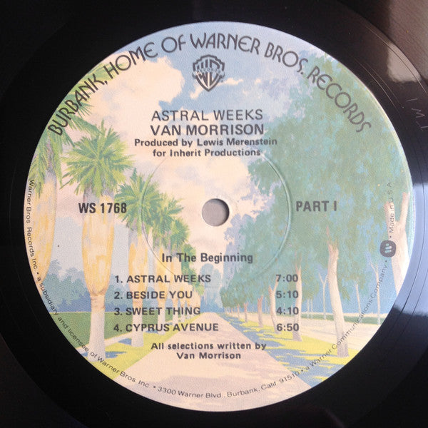 Van Morrison : Astral Weeks (LP, Album, RP, Jac)
