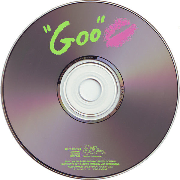 Sonic Youth : Goo (CD, Album, RE)