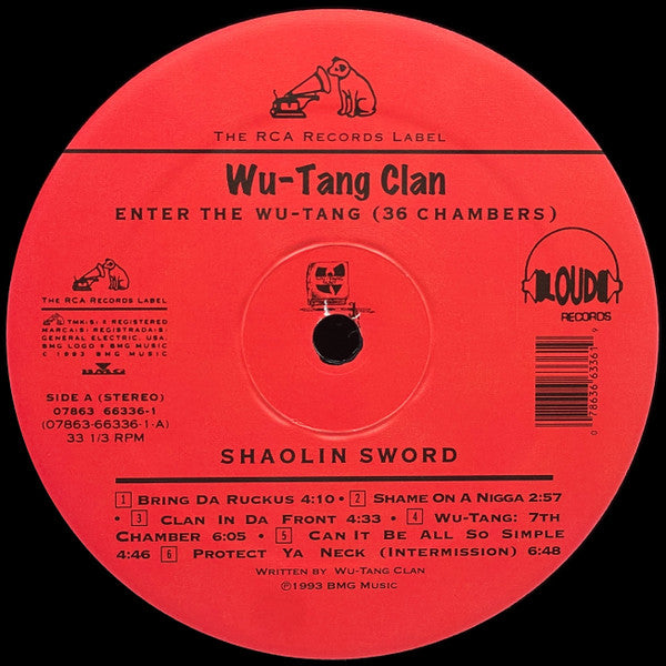 Wu-Tang Clan : Enter The Wu-Tang (36 Chambers) (LP, Album, RE, Mem)