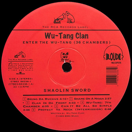 Wu-Tang Clan : Enter The Wu-Tang (36 Chambers) (LP, Album, RE, Mem)
