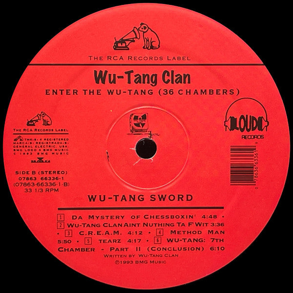 Wu-Tang Clan : Enter The Wu-Tang (36 Chambers) (LP, Album, RE, Mem)