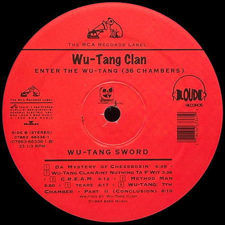 Wu-Tang Clan : Enter The Wu-Tang (36 Chambers) (LP, Album, RE, Mem)