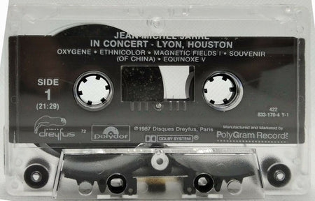 Jean Michel Jarre* : In Concert (Houston / Lyon) (Cass, Album)